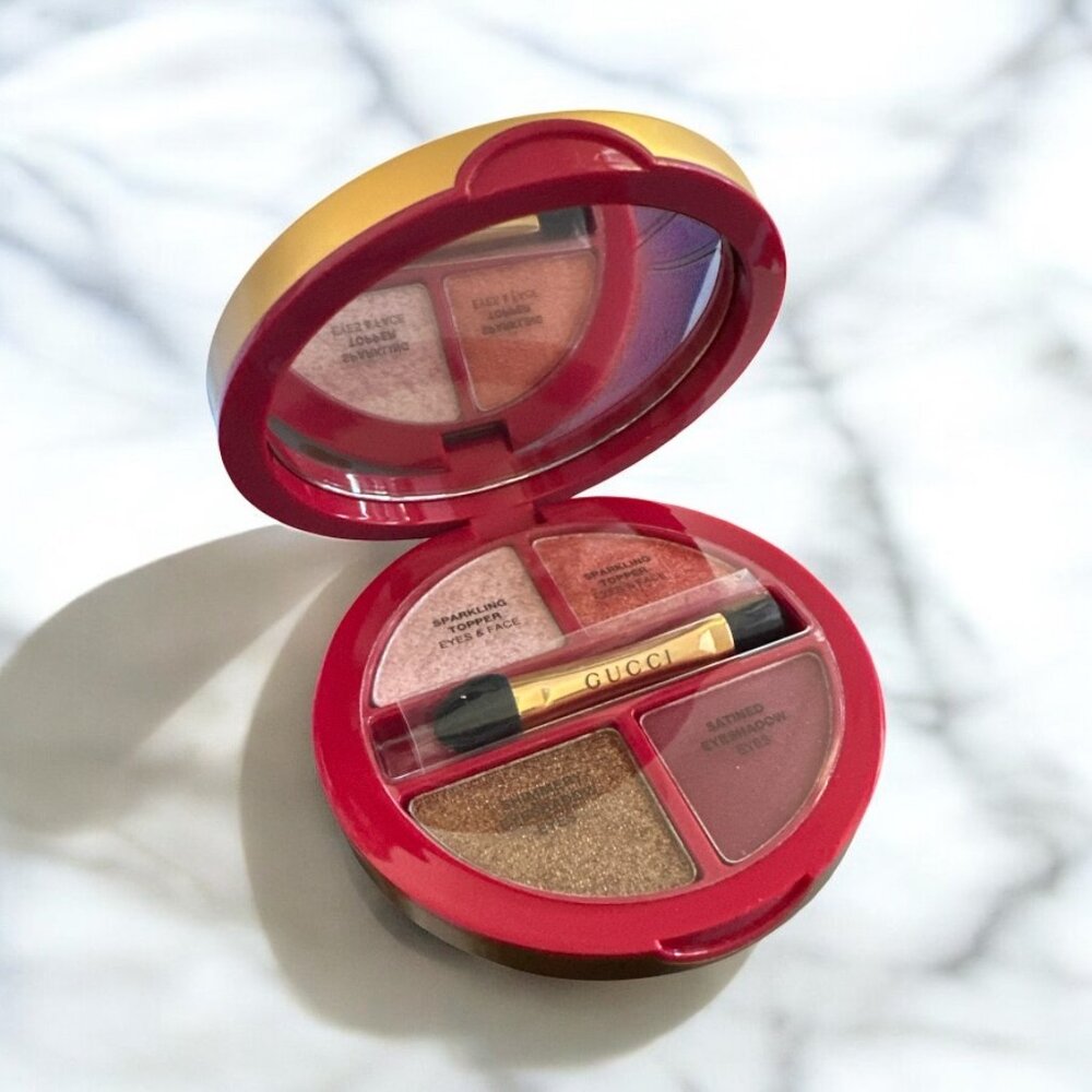 Gucci Palette de Beauté Quatuor Festive Glow 04 Limited Edition Eye Palette